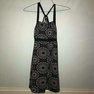 Black and white summer dress